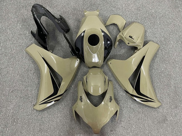 2008-2011 Honda CBR1000RR Motorcycle Fairings - Desert Tan Glossy Black OEM Style Australia for Sale