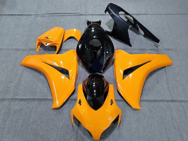 2008-2011 Honda CBR1000RR Motorcycle Fairings - Glossy Orange Glossy Black Australia for Sale