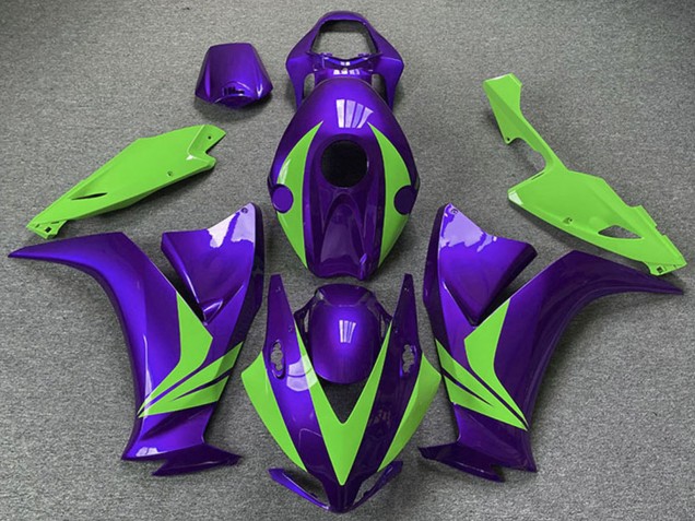 2012-2016 Honda CBR1000RR Motorcycle Fairings - Purple Green Australia for Sale
