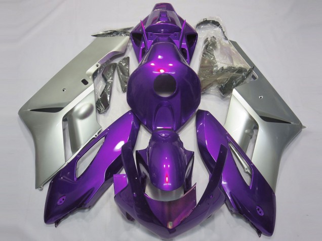 2004-2005 Honda CBR1000RR Motorcycle Fairings - Silver Purple Australia for Sale