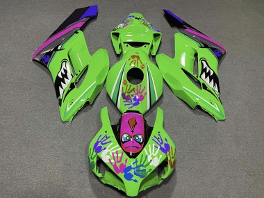 2004-2005 Honda CBR1000RR Motorcycle Fairings - Green Purple Blue Black Shark Australia for Sale