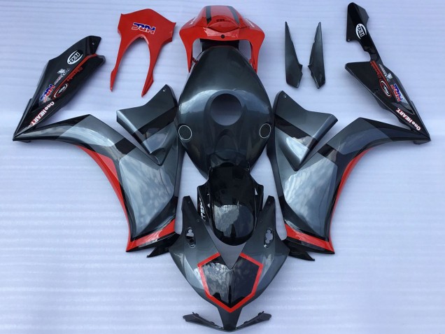 2012-2016 Honda CBR1000RR Motorcycle Fairings - Grey Red Glossy Black Racing Style Australia for Sale