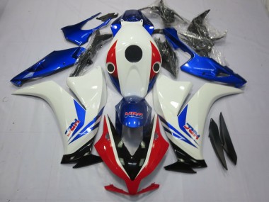 2012-2016 Honda CBR1000RR Motorcycle Fairings - White Blue Red HRC Australia for Sale