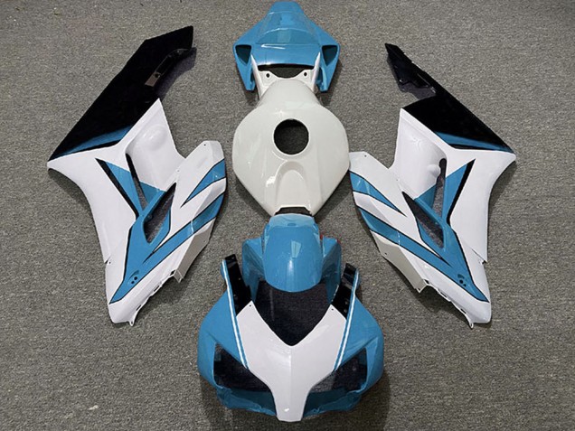 2004-2005 Honda CBR1000RR Motorcycle Fairings - Light Blue White Glossy Black Australia for Sale