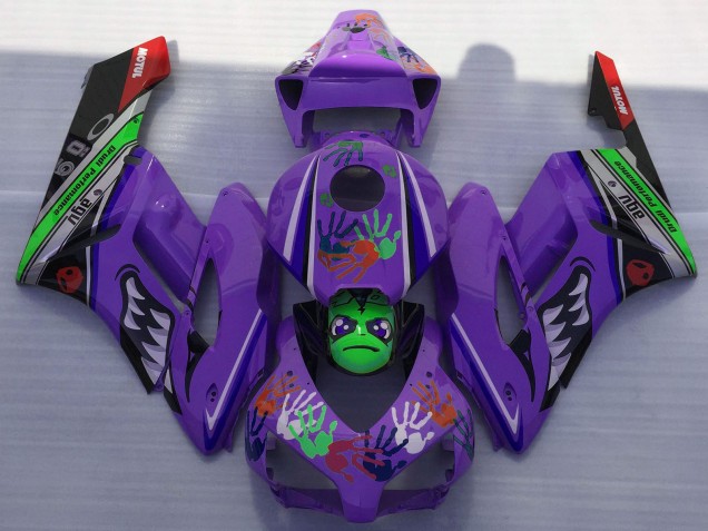 2004-2005 Honda CBR1000RR Motorcycle Fairings - Purple Green Black Red Shark Australia for Sale
