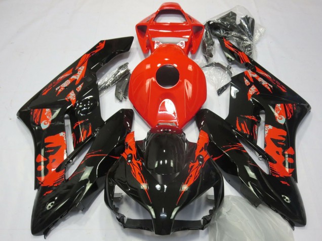 2004-2005 Honda CBR1000RR Motorcycle Fairings - Red Glossy Black Le Mis Australia for Sale