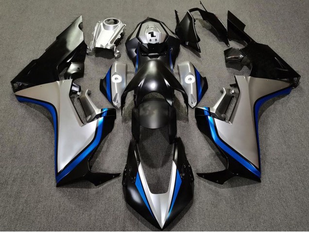 2017-2023 Honda CBR1000RR Motorcycle Fairings - Silver Blue Glossy Black Australia for Sale