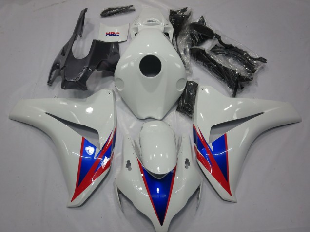 2008-2011 Honda CBR1000RR Motorcycle Fairings - White Blue Red Australia for Sale