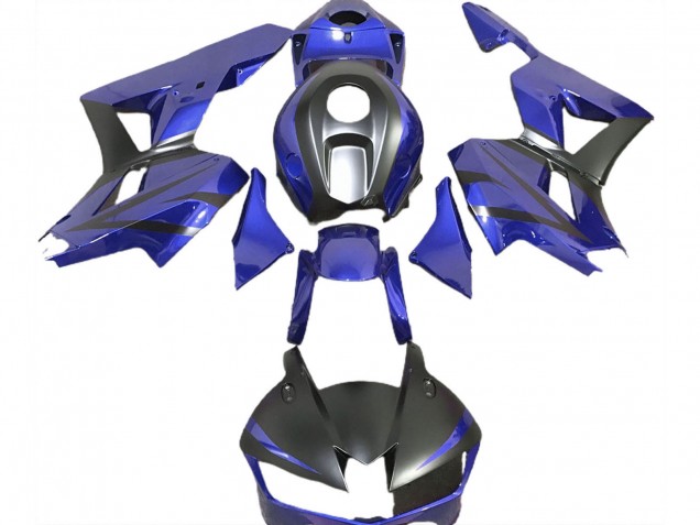 2013-2023 Honda CBR600RR Motorcycle Fairings - Blue Matte Black Australia for Sale