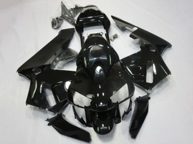 2003-2004 Honda CBR600RR Motorcycle Fairing - Glossy Black Matte Black Australia for Sale