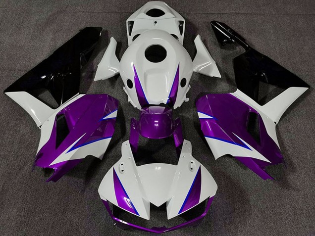 2013-2023 Honda CBR600RR Motorcycle Fairings - White Purple Blue Glossy Black Australia for Sale