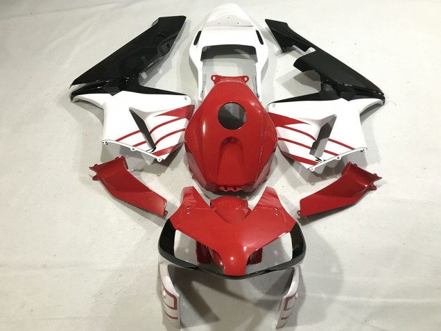 2003-2004 Honda CBR600RR Motorcycle Fairings - White Red Glossy Black Australia for Sale