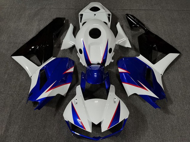 2013-2023 Honda CBR600RR Motorcycle Fairings - White Blue Glossy Black Australia for Sale