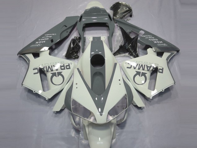 2003-2004 Honda CBR600RR Motorcycle Fairings - White Grey Pramac Australia for Sale