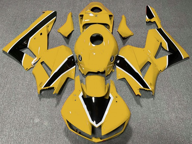 2013-2023 Honda CBR600RR Motorcycle Fairings - Yellow White Glossy Black Australia for Sale