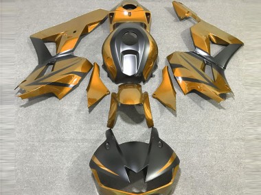 2013-2023 Honda CBR600RR Motorcycle Fairings - Gold Matte Black Australia for Sale