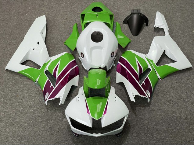 2013-2023 Honda CBR600RR Motorcycle Fairings - White Green Purple Australia for Sale