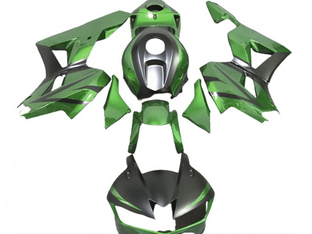 2013-2023 Honda CBR600RR Motorcycle Fairings - Lizard Green Matte Black Australia for Sale