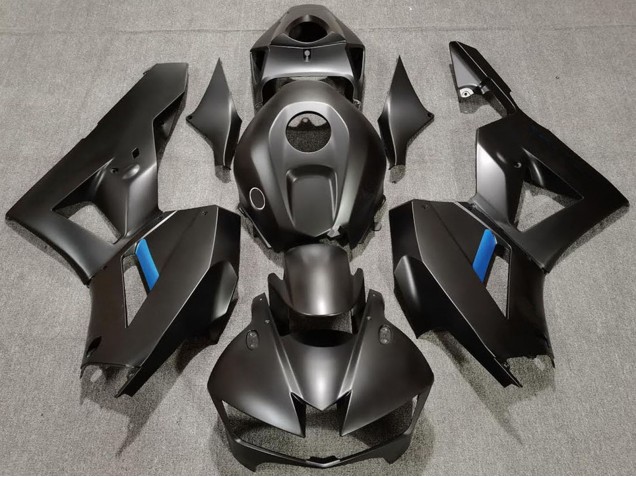 2013-2023 Honda CBR600RR Motorcycle Fairings - Matte Black Light Blue Australia for Sale