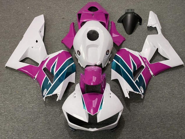 2013-2023 Honda CBR600RR Motorcycle Fairings - White Pink Emerald Australia for Sale