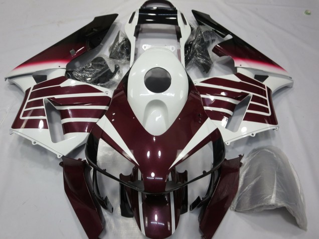 2003-2004 Honda CBR600RR Motorcycle Fairings - White Dark Purple Australia for Sale