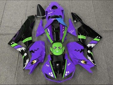2013-2023 Honda CBR600RR Motorcycle Fairings - Purple Green Blue Glossy Black Shark Australia for Sale