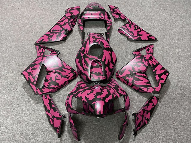 2003-2004 Honda CBR600RR Motorcycle Fairings - Red Black Camouflage Australia for Sale