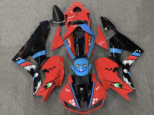 2013-2023 Honda CBR600RR Motorcycle Fairings - Red Blue Glossy Black Shark Australia for Sale