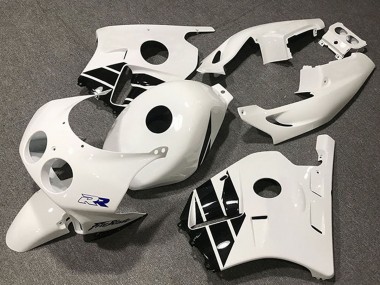 1990-1998 Honda CBR250RR Motorcycle Fairings - White Glossy Black Australia for Sale