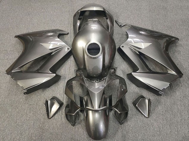2002-2013 Honda VFR 800 Motorcycle Fairings - Glossy Grey Australia for Sale