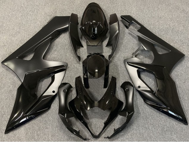 2005-2006 Suzuki GSXR 1000 Motorcycle Fairings - Glossy Black Matte Black Australia for Sale