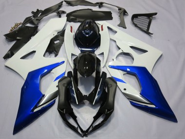 2005-2006 Suzuki GSXR 1000 Motorcycle Fairings - White Blue Black Australia for Sale