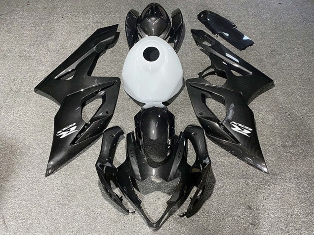 2005-2006 Suzuki GSXR 1000 Motorcycle Fairings - Carbon Fiber Style Glossy White Australia for Sale