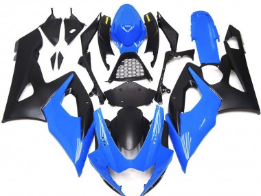 2005-2006 Suzuki GSXR 1000 Motorcycle Fairings - Blue Matte Black Yellow Australia for Sale