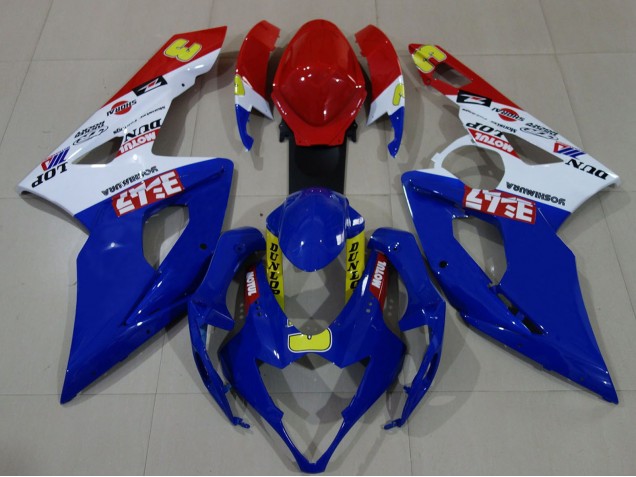 2005-2006 Suzuki GSXR 1000 Motorcycle Fairings - White Red Blue Yellow Australia for Sale