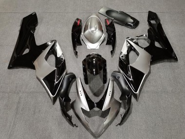 2005-2006 Suzuki GSXR 1000 Motorcycle Fairings - Silver Black Red Australia for Sale