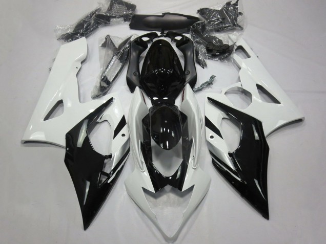 2005-2006 Suzuki GSXR 1000 Motorcycle Fairings - White Black Silver Australia for Sale
