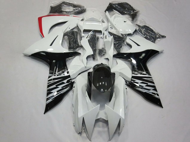 2011-2024 Suzuki GSXR 600 / GSXR 750 Motorcycle Fairings - White Glossy Black Red Australia for Sale