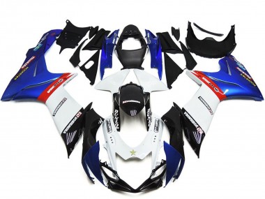 2011-2024 Suzuki GSXR 600 / GSXR 750 Abs Motorcycle Fairings - Blue White Red Australia for Sale