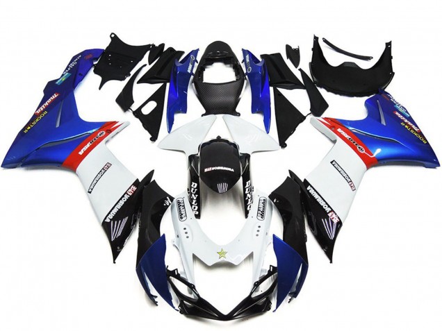 2011-2024 Suzuki GSXR 600 / GSXR 750 Abs Motorcycle Fairings - Blue White Red Australia for Sale