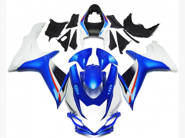 2011-2024 Suzuki GSXR 600 / GSXR 750 Motorcycle Fairings - White Blue Red Australia for Sale
