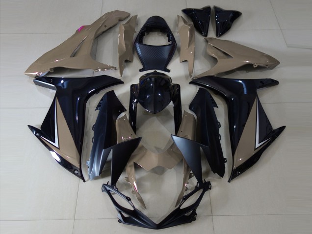 2011-2024 Suzuki GSXR 600 / GSXR 750 Motorcycle Fairings - Grey Glossy Black Matte Black Australia for Sale