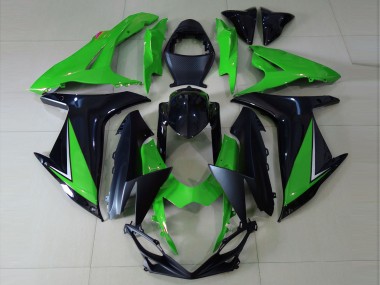 2011-2024 Suzuki GSXR 600 / GSXR 750 Motorcycle Fairings - Green Glossy Black Matte Black Australia for Sale