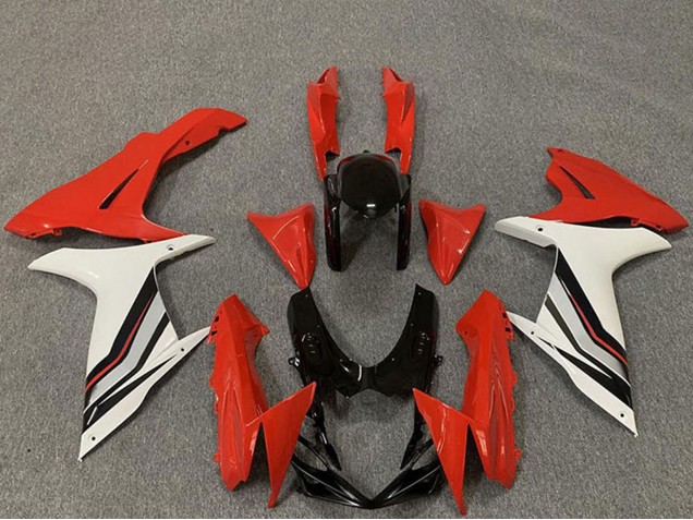 2011-2024 Suzuki GSXR 600 / GSXR 750 Motorcycle Fairings - Red White Black Australia for Sale