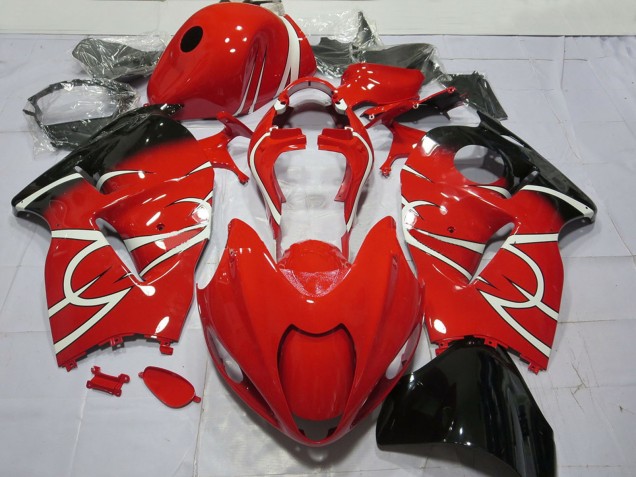 1996-2007 Suzuki GSXR 1300 Motorcycle Fairings - Red White Black Australia for Sale