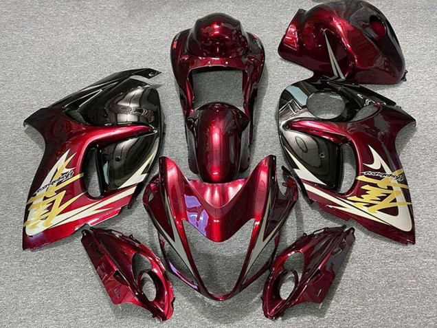 2008-2020 Suzuki GSXR 1300 Motorcycle Fairings - Deep Red Gold Australia for Sale