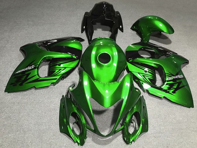 2008-2020 Suzuki GSXR 1300 Motorcycle Fairing - Glossy Green Black Australia for Sale