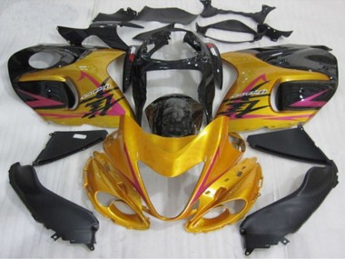 2008-2020 Suzuki GSXR 1300 Motorcycle Fairings - Gold Black Australia for Sale
