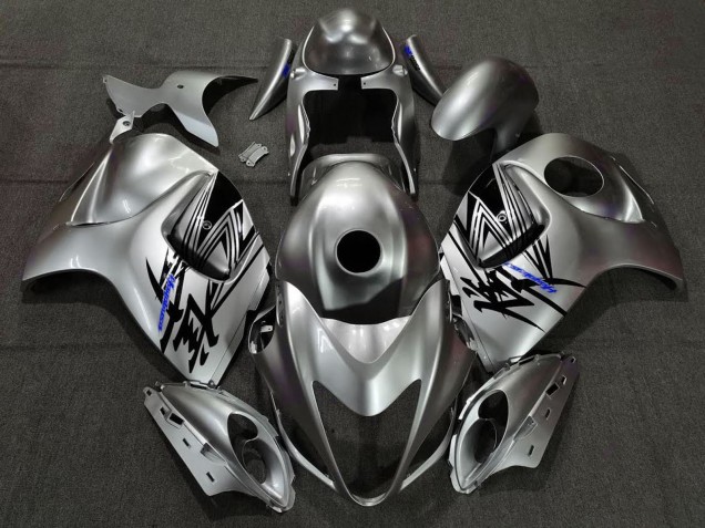 2008-2020 Suzuki GSXR 1300 Motorcycle Fairings - Liquid Silver Blue Australia for Sale