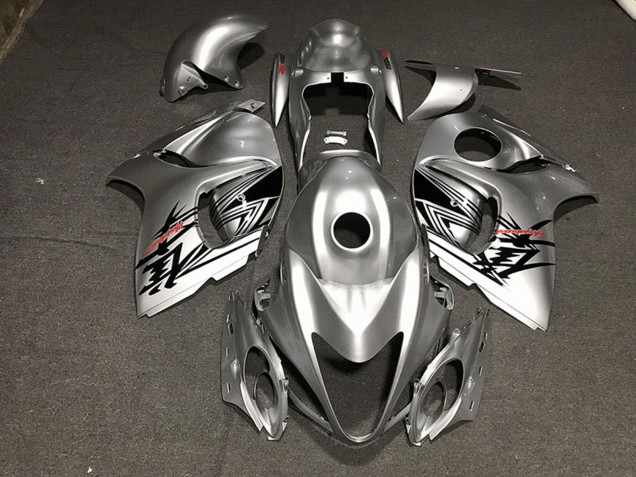 2008-2020 Suzuki GSXR 1300 Motorcycle Fairings - Liquid Silver Red Australia for Sale